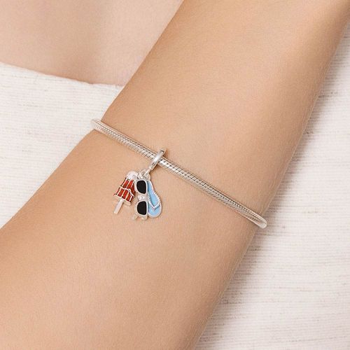 BERLOQUE KIT PRAIA DE PRATA 925 COM APLICAÇÃO DE RESINA