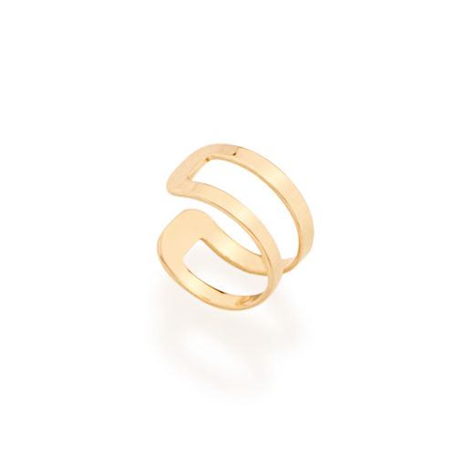 BRINCO PIERCING DE PRESSÃO BANHADO A OURO 18K