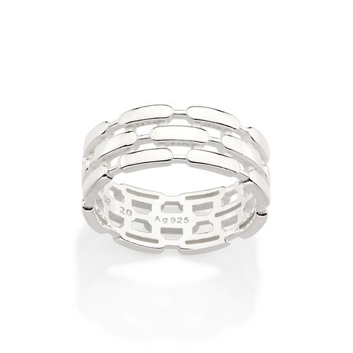 ANEL PULSEIRA DE RELÓGIO DE PRATA 925