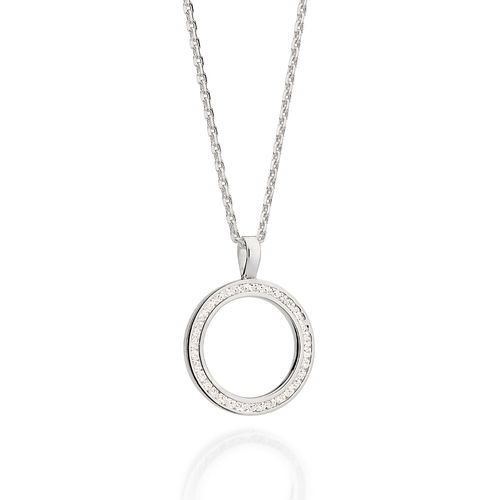 PINGENTE DE PRATA 925 COM ZIRCÔNIAS