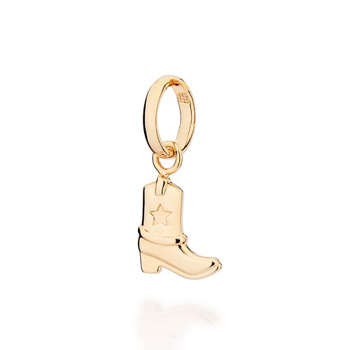 PINGENTE BOTA BANHADO A OURO 18K