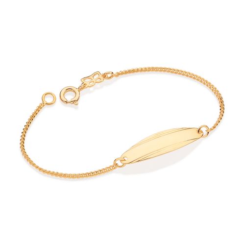 PULSEIRA BANHADA A OURO 18K INFANTIL