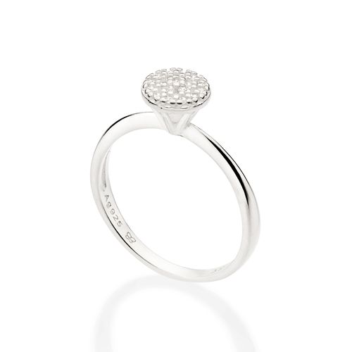 ANEL SKINNY DE PRATA 925 COM ZIRCÔNIAS