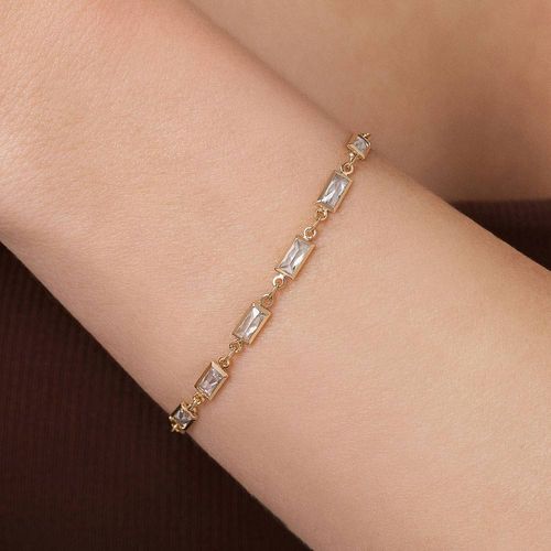 PULSEIRA BANHADA A OURO 18K COM ZIRCÔNIAS