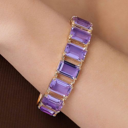 PULSEIRA BANHADA A OURO 18K COM CRISTAIS