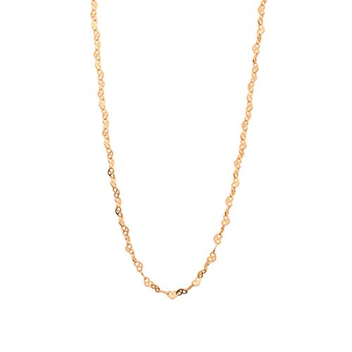 GARGANTILHA CORAÇÃO INFINITO BANHADA A OURO 18K