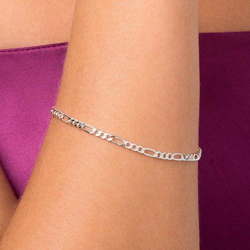 PULSEIRA ELO GROUMET 3X1 DE PRATA 925