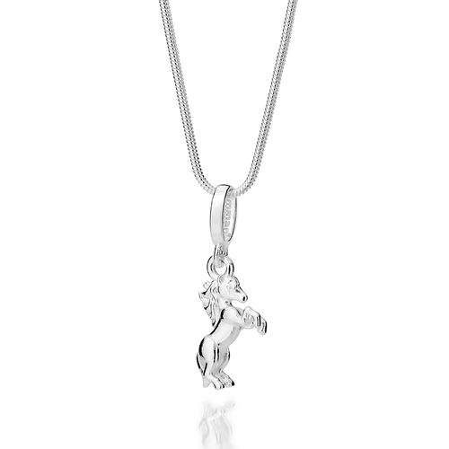 PINGENTE CAVALO DE PRATA MACIÇA 925