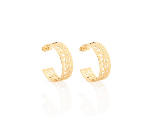 Brincos  JOIA BANHADA OURO 18K