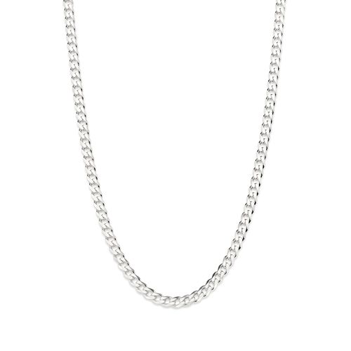 CORDÃO ELO GROUMET DE PRATA 925