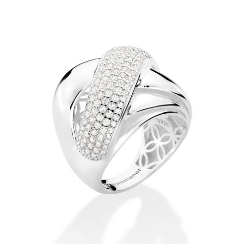 MAXI ANEL DE PRATA MACIÇA 925 COM ZIRCÔNIAS