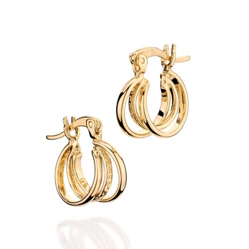 BRINCO BANHADO A OURO 18K ARGOLA