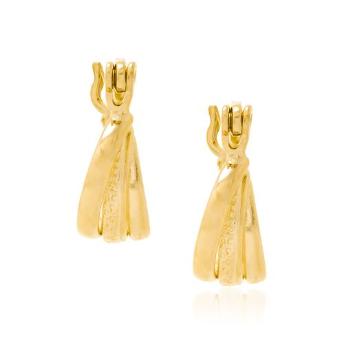 BRINCO BANHADO A OURO 18K ARGOLA