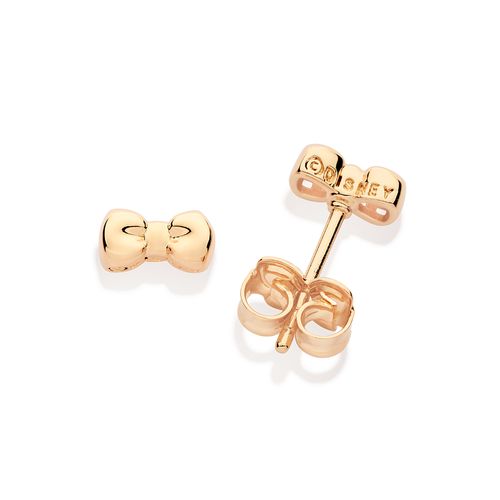 BRINCO LAÇO BANHADO A OURO 18K