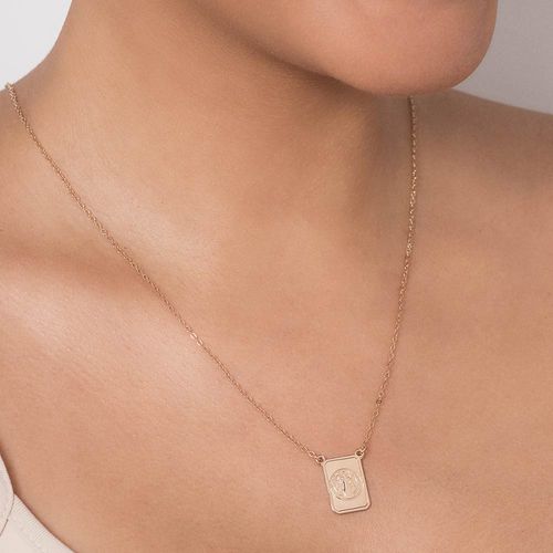 ESCAPULÁRIO SÃO BENTO BANHADO A OURO 18K