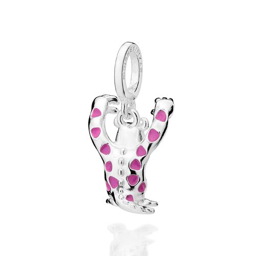 PINGENTE SULLEY EM 3D DE PRATA MACIÇA 925 COM RESINA