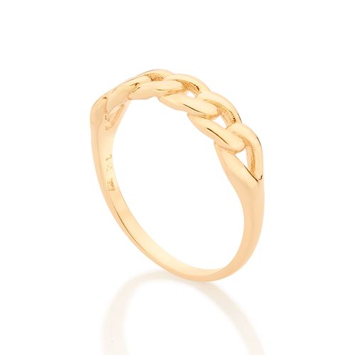 ANEL SKINNY  BANHADO A OURO 18K