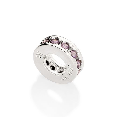 BERLOQUE STOPPER SEPARADOR DE PRATA COM ZIRCÔNIAS