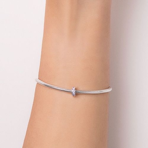 BERLOQUE STOPPER SEPARADOR DE PRATA COM ZIRCÔNIAS