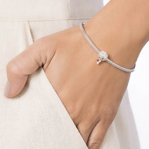 BERLOQUE PASSANTE MENINO DE PRATA 925 COM APLICAÇÃO DE RESINA