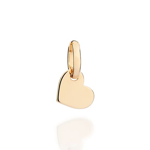PINGENTE CORAÇÃO BANHADO A OURO 18K