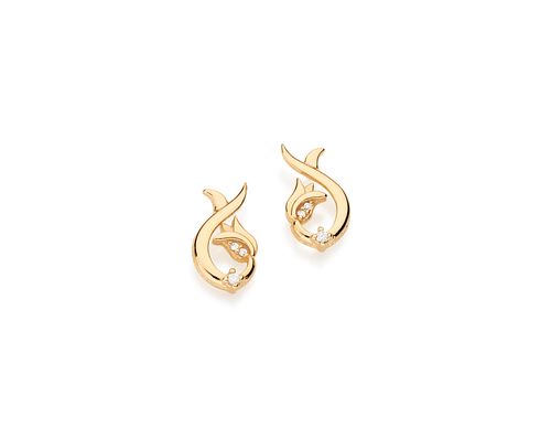 Brincos  JOIA BANHADA OURO 18K