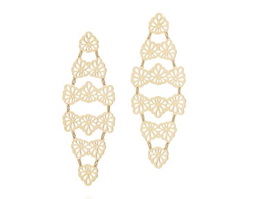 Brincos  JOIA BANHADA OURO 18K