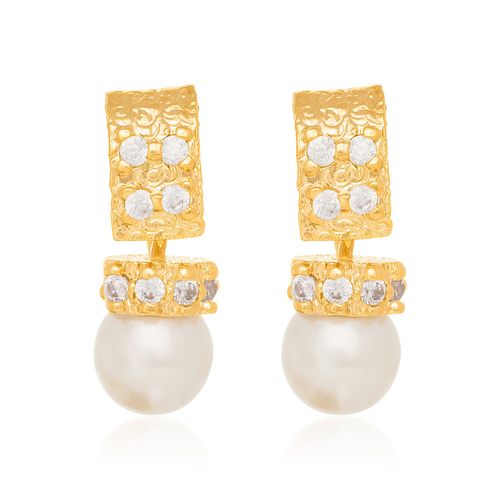 Brincos  JOIA BANHADA OURO 18K