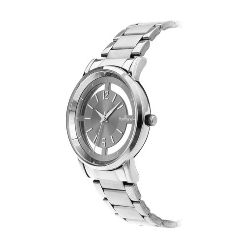 RELÓGIO ANALÓGICO SOCIAL PRATA