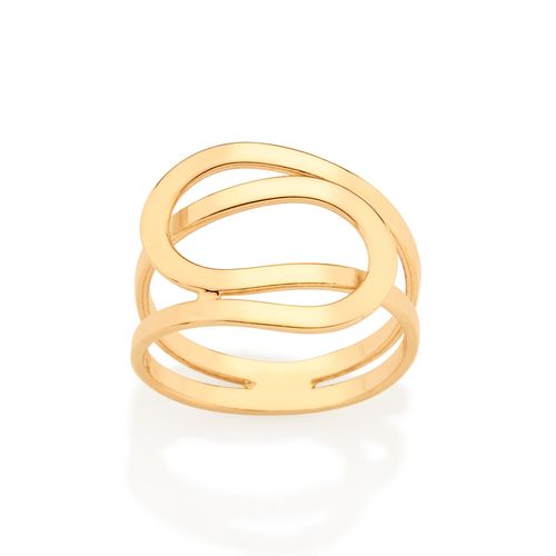 MAXI ANEL BANHADO A OURO 18K