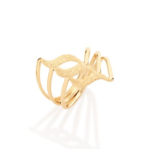 ANEL BANHADO A OURO 18K