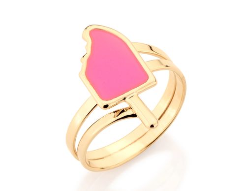 Anéis  JOIA BANHADA OURO 18K
