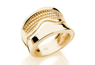 Anéis  JOIA BANHADA OURO 18K