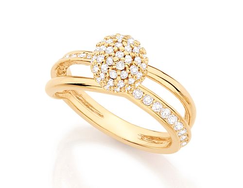 Anéis  JOIA BANHADA OURO 18K
