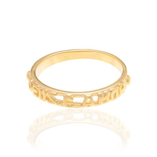Anéis  JOIA BANHADA OURO 18K