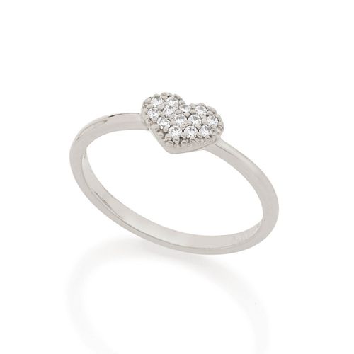 ANEL SKINNY BANHADO A RHODIUM COM ZIRCÔNIAS