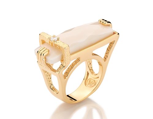 Anéis  JOIA BANHADA OURO 18K