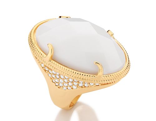 Anéis  JOIA BANHADA OURO 18K