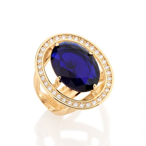 Anéis  JOIA BANHADA OURO 18K