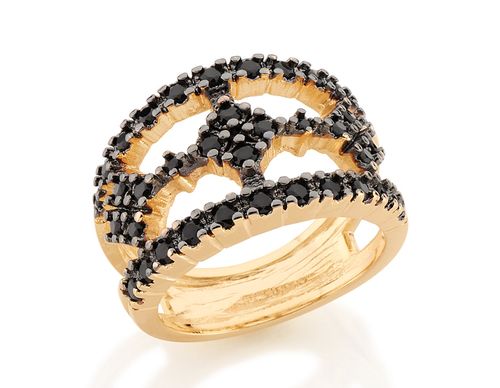 Anéis  JOIA BANHADA OURO 18K