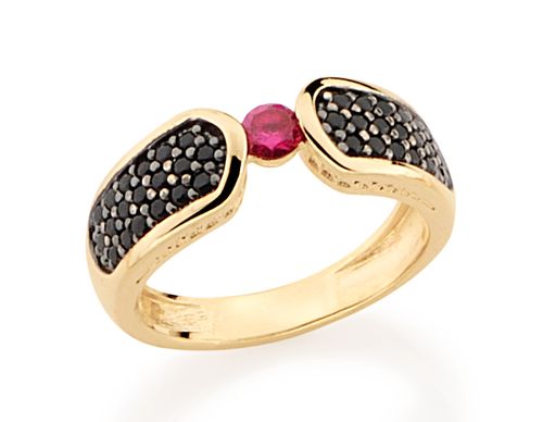Anéis  JOIA BANHADA OURO 18K