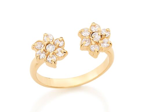 Anéis  JOIA BANHADA OURO 18K