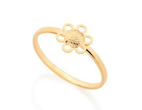 Anéis  JOIA BANHADA OURO 18K