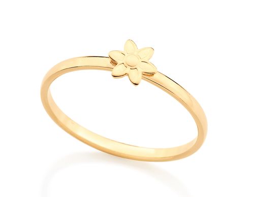 Anéis  JOIA BANHADA OURO 18K