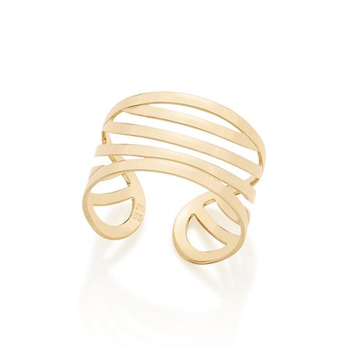 ANEL BANHADO A OURO 18K
