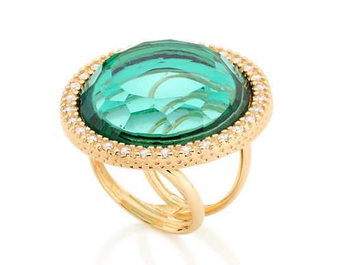 Anéis  JOIA BANHADA OURO 18K