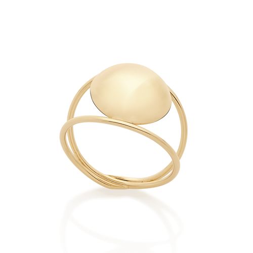 ANEL BANHADO A OURO 18K
