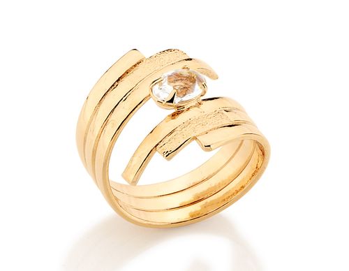 Anéis  JOIA BANHADA OURO 18K