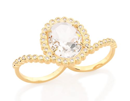 Anéis  JOIA BANHADA OURO 18K