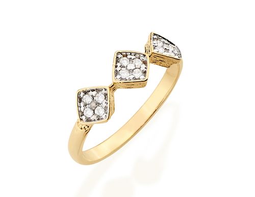 Anéis  JOIA BANHADA OURO 18K